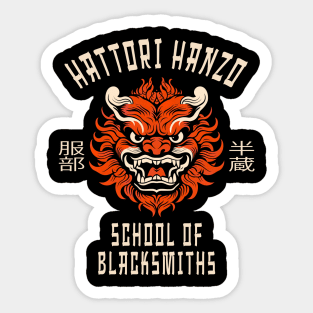 School Of Blacksmiths - Hattori Hanzo Sticker